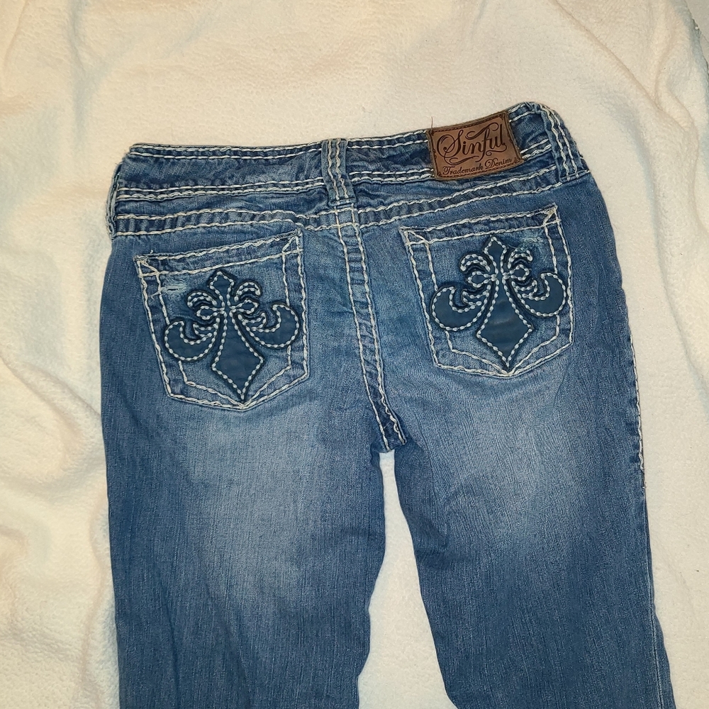 Sinful Skinny Jeans 26x31
